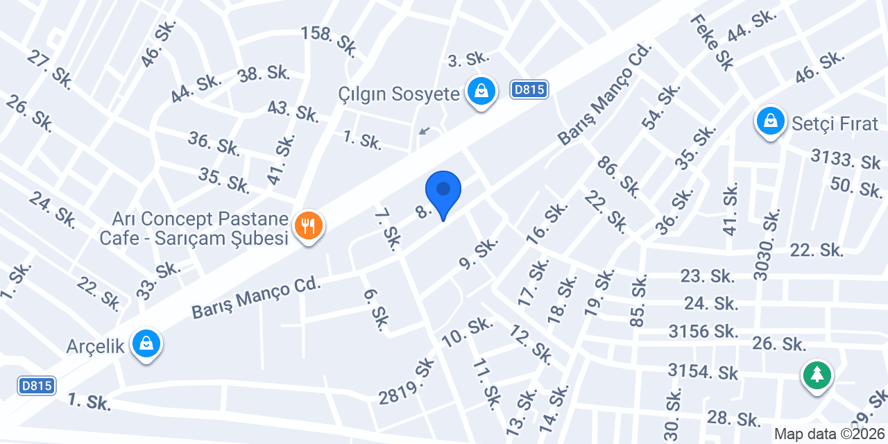 OSMANOĞLU OTO CAM konumu