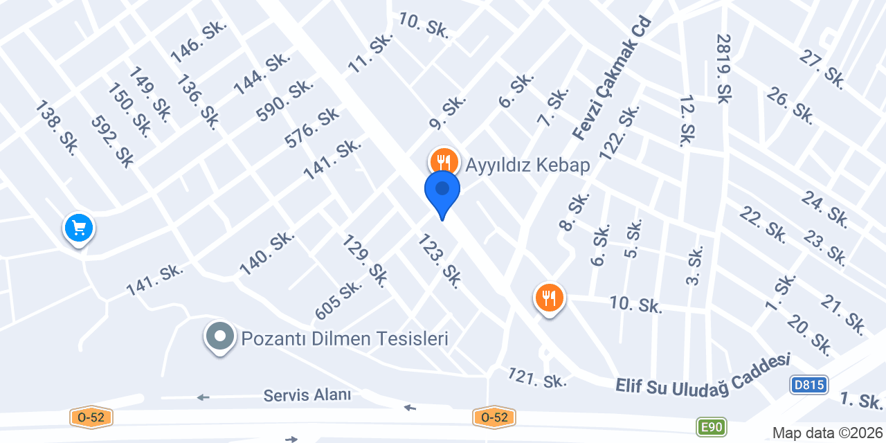İnce Mobilya konumu