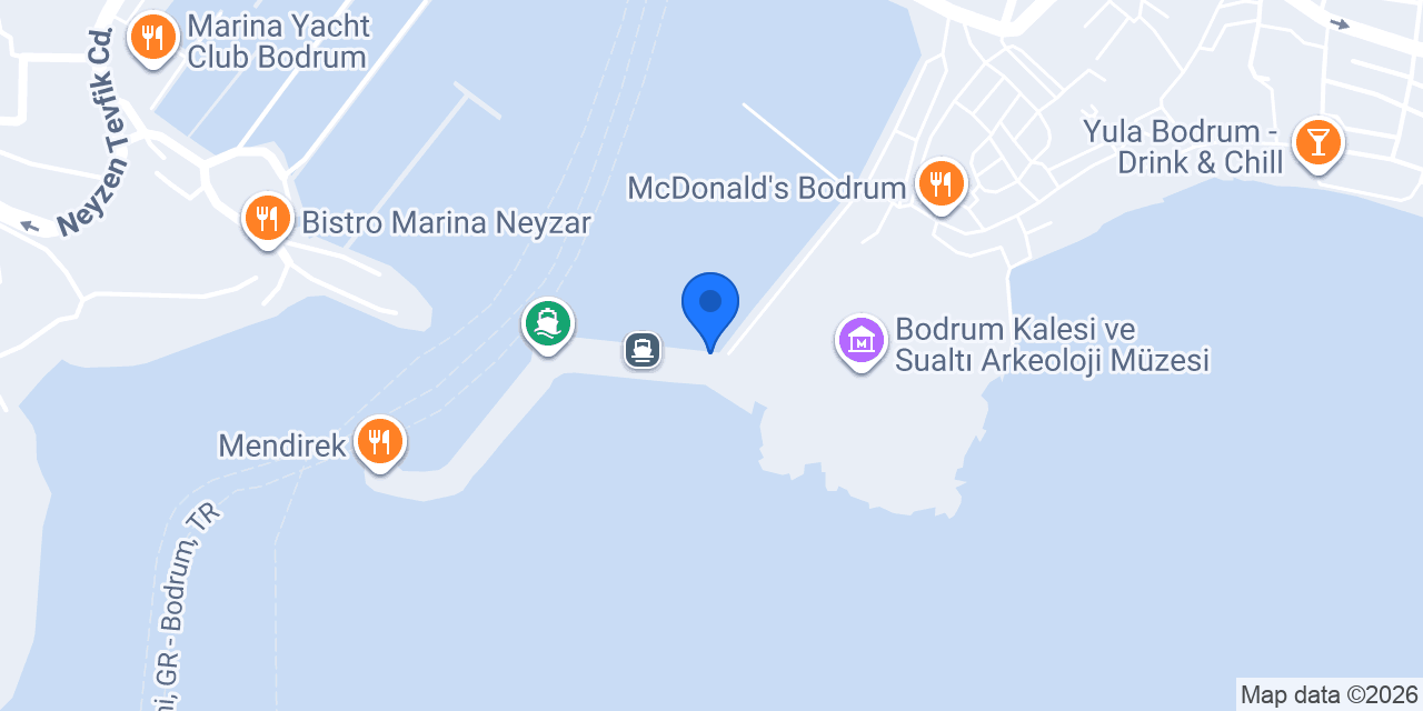 Dentur Ege Bodrum konumu