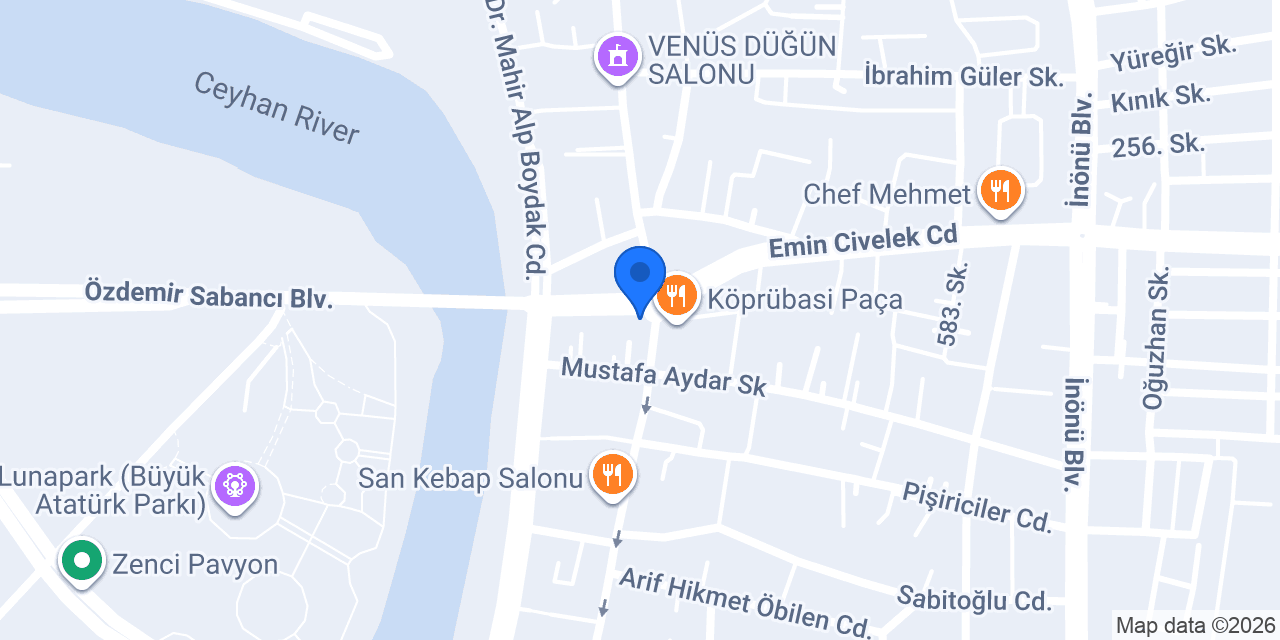 Trend büfe Ceyhan konumu