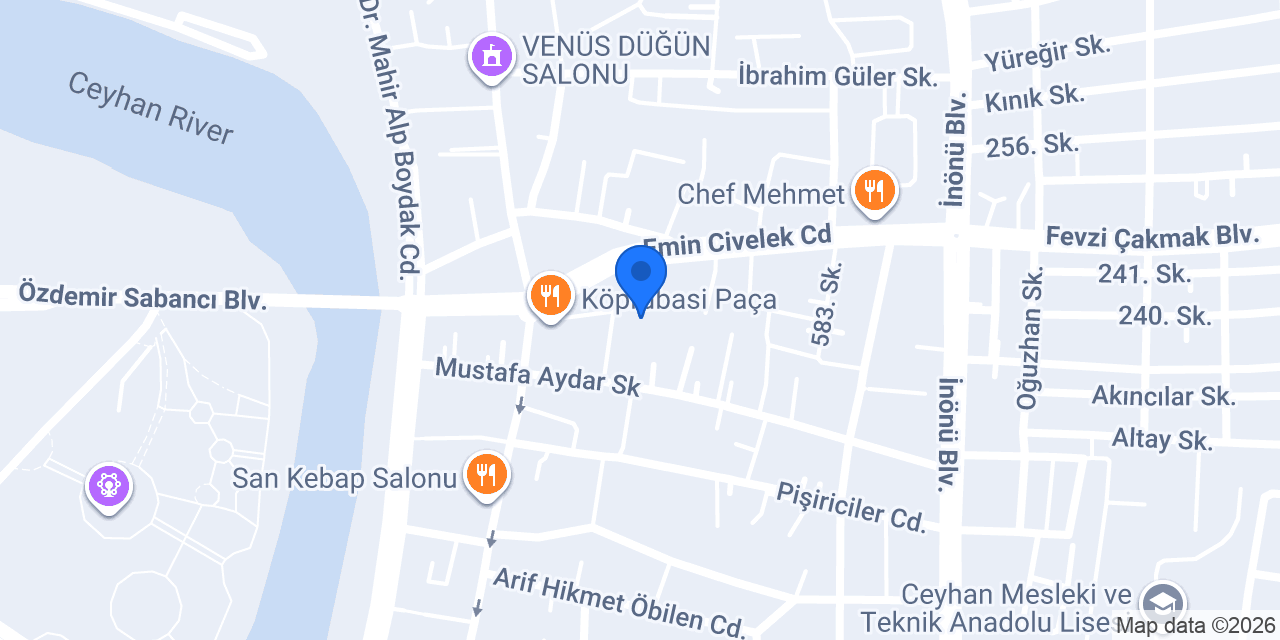 Şen Pide Fırını konumu