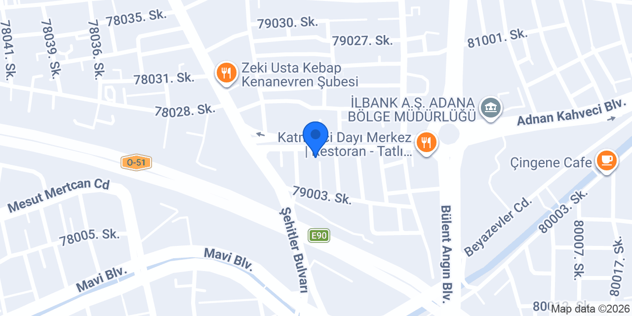 DHL eCommerce - Beyazevler Şubesi konumu