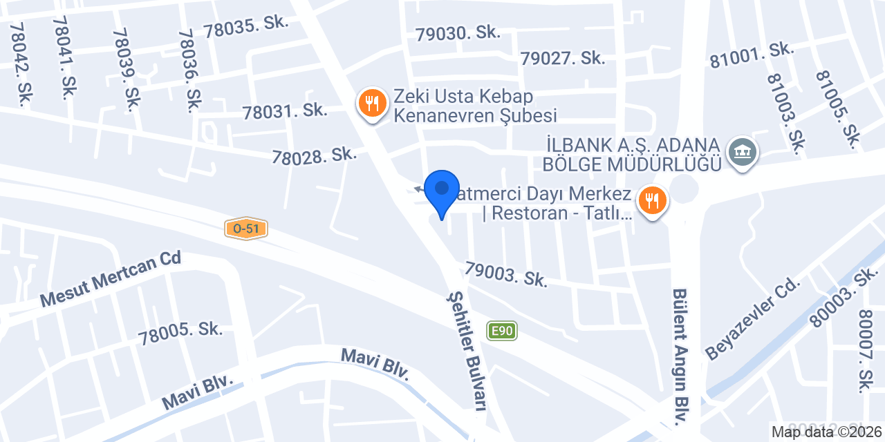 Vurankaya İnşaat konumu
