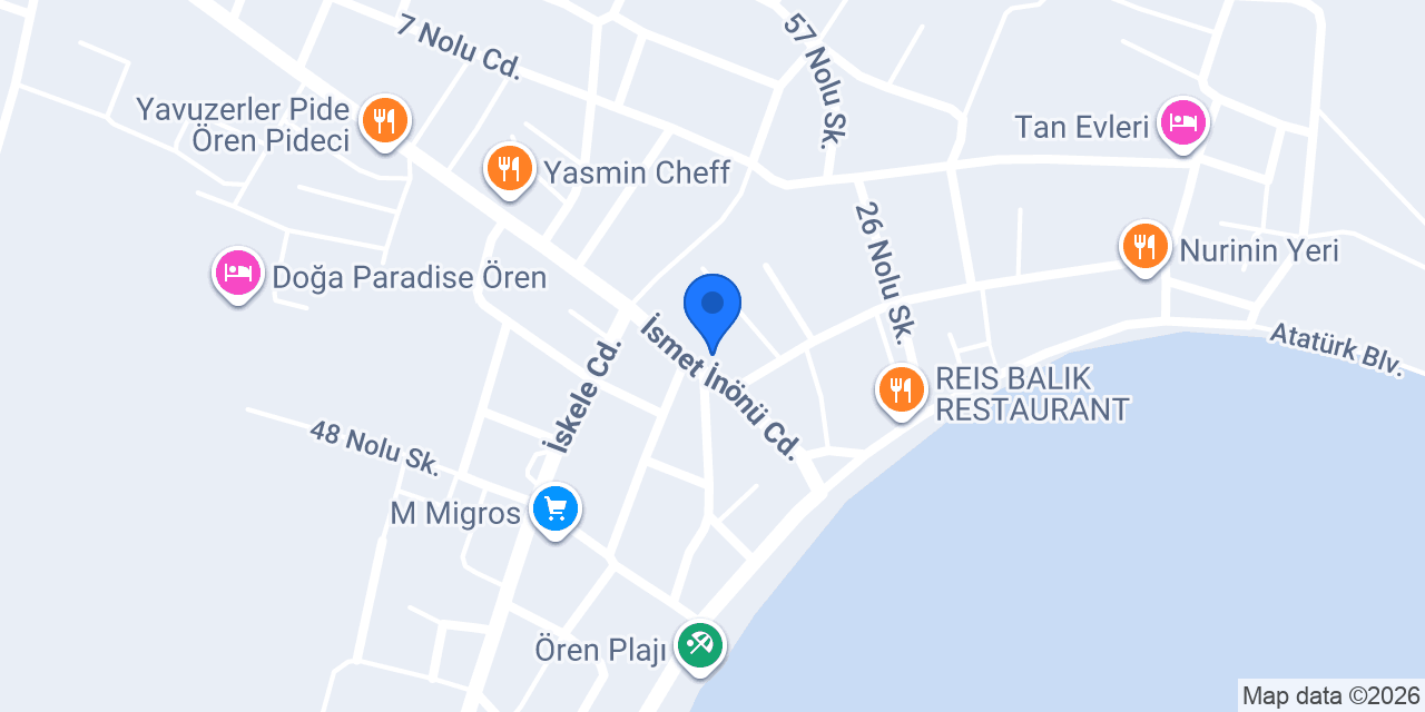 Bircan Balık Restoran konumu