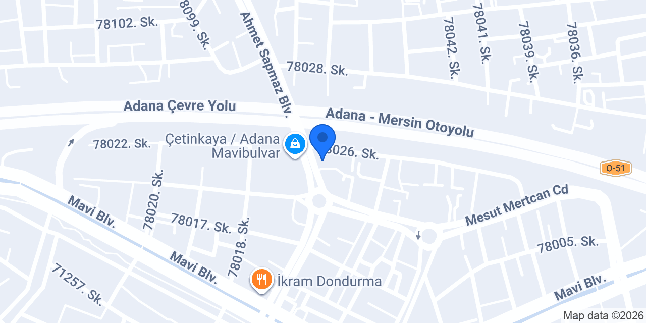 Bianca Stella Shop Adana konumu