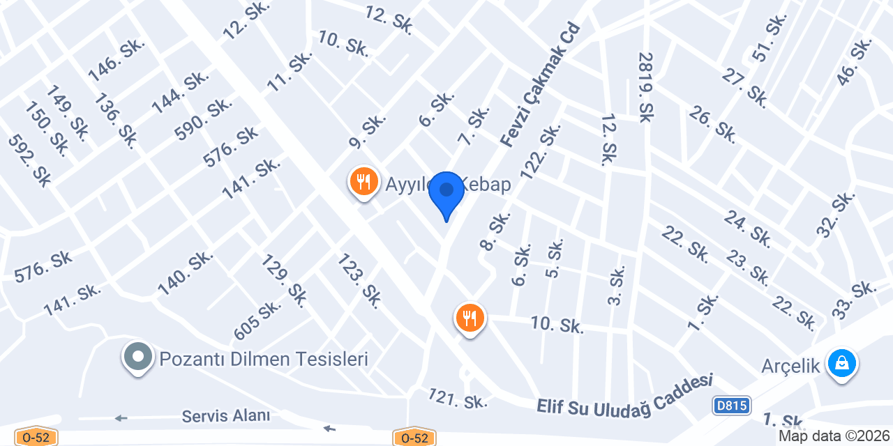 Çelik Elektronik konumu