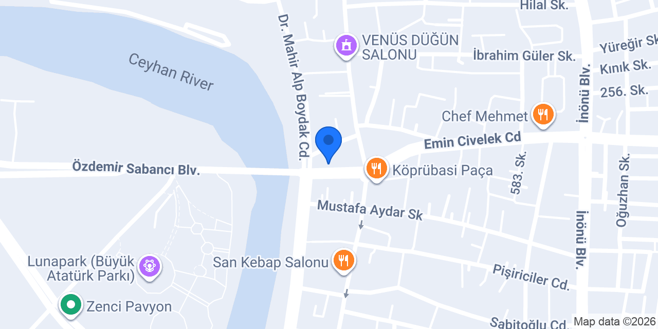 EFE MOTOR CEYHAN konumu