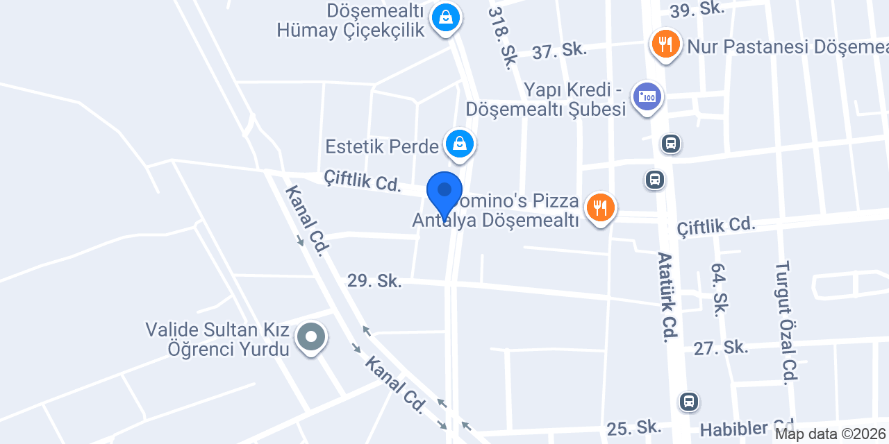 Solmaz Çatı Sistemleri konumu
