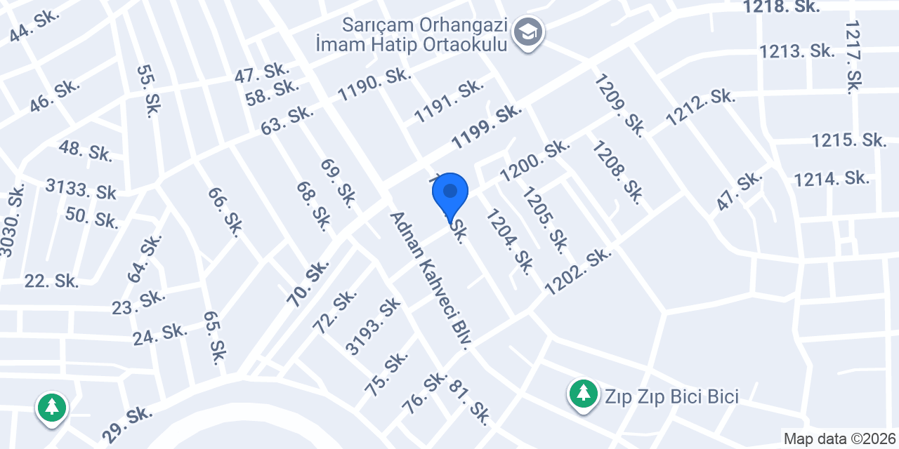 Kozanoğlu Prefabrik konumu