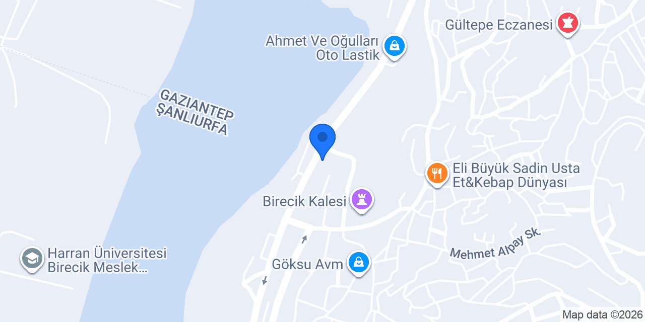 Yaşar gübre bayii birecik konumu