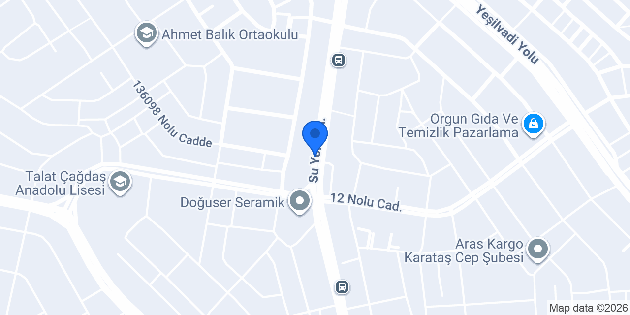 Çicek dünyası konumu