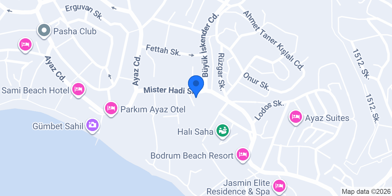 Clinic Bodrum konumu