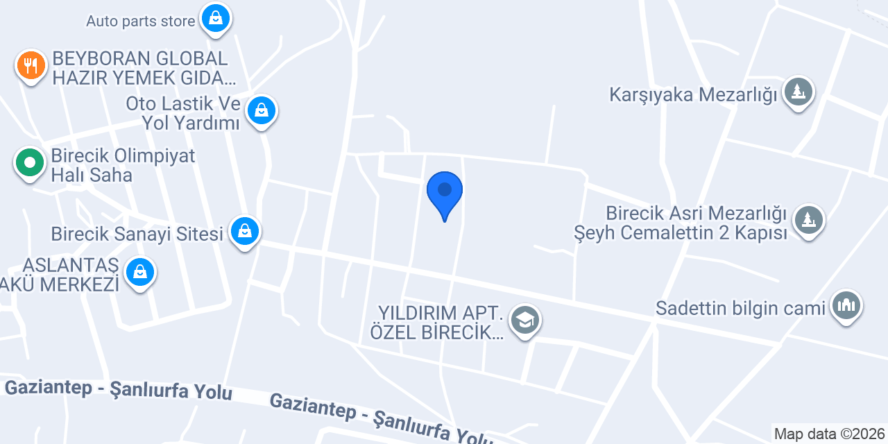 İDOOGLU BRİKET konumu