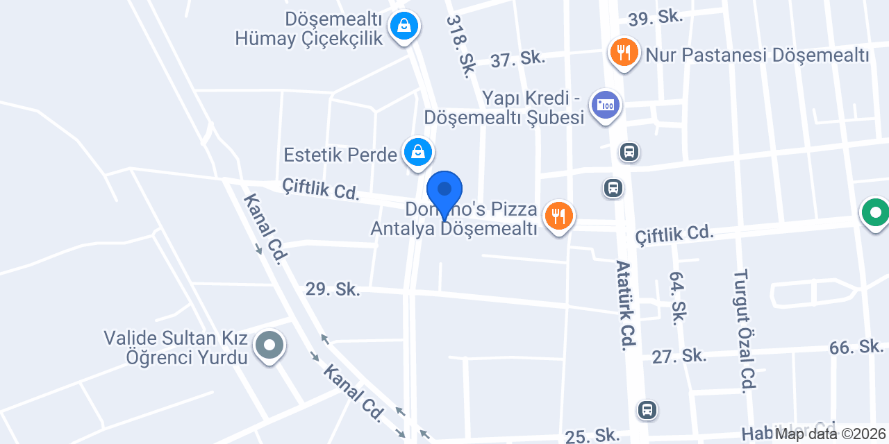 BK ERKEK KUAFÖRÜ konumu