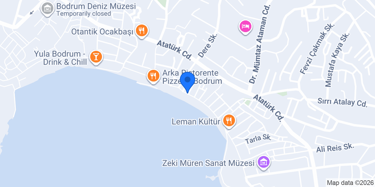 Pera bistro & lounge konumu