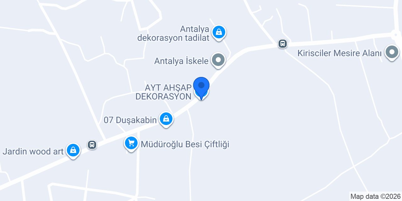AYT AHŞAP DEKORASYON konumu