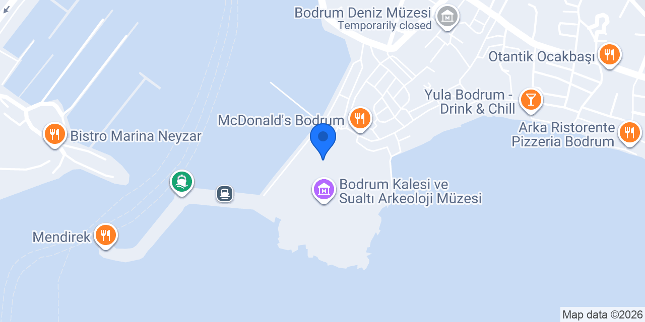Bodrum Denizciler Derneği konumu