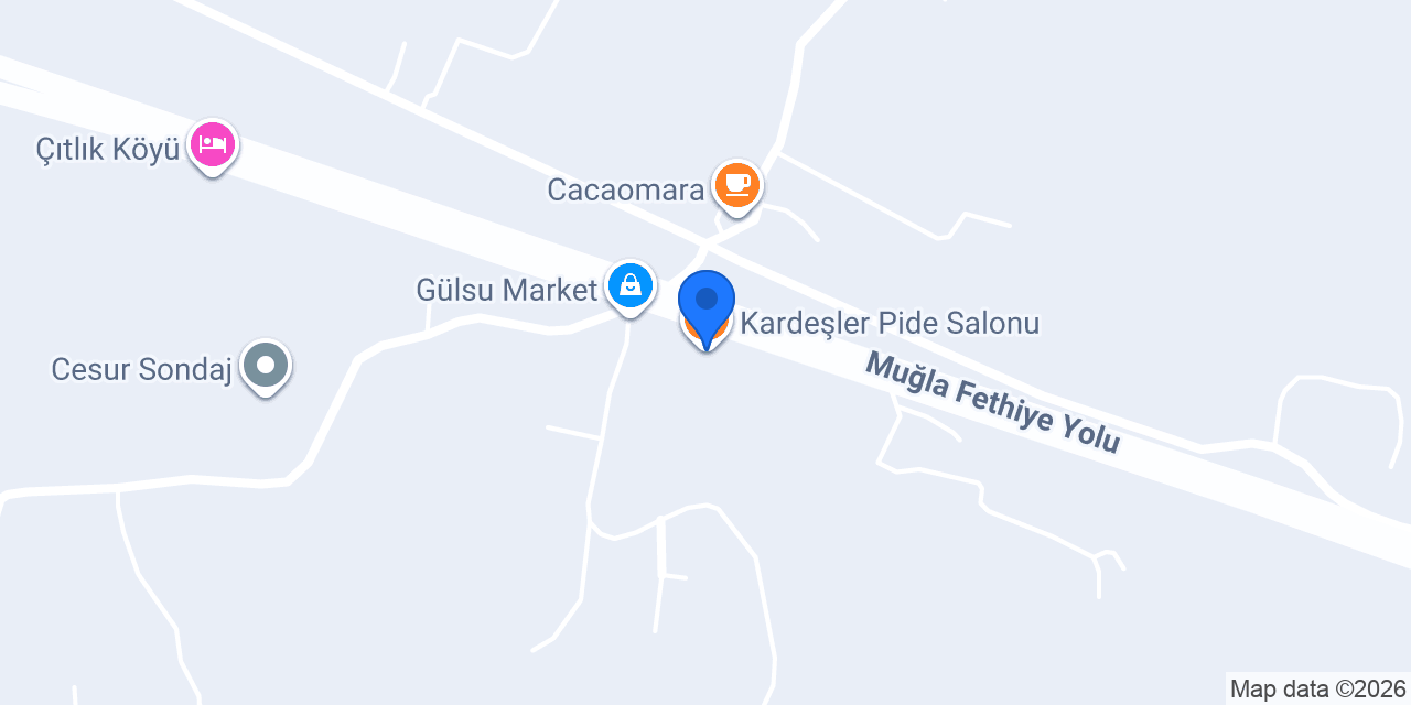 Kardeşler Pide Salonu konumu