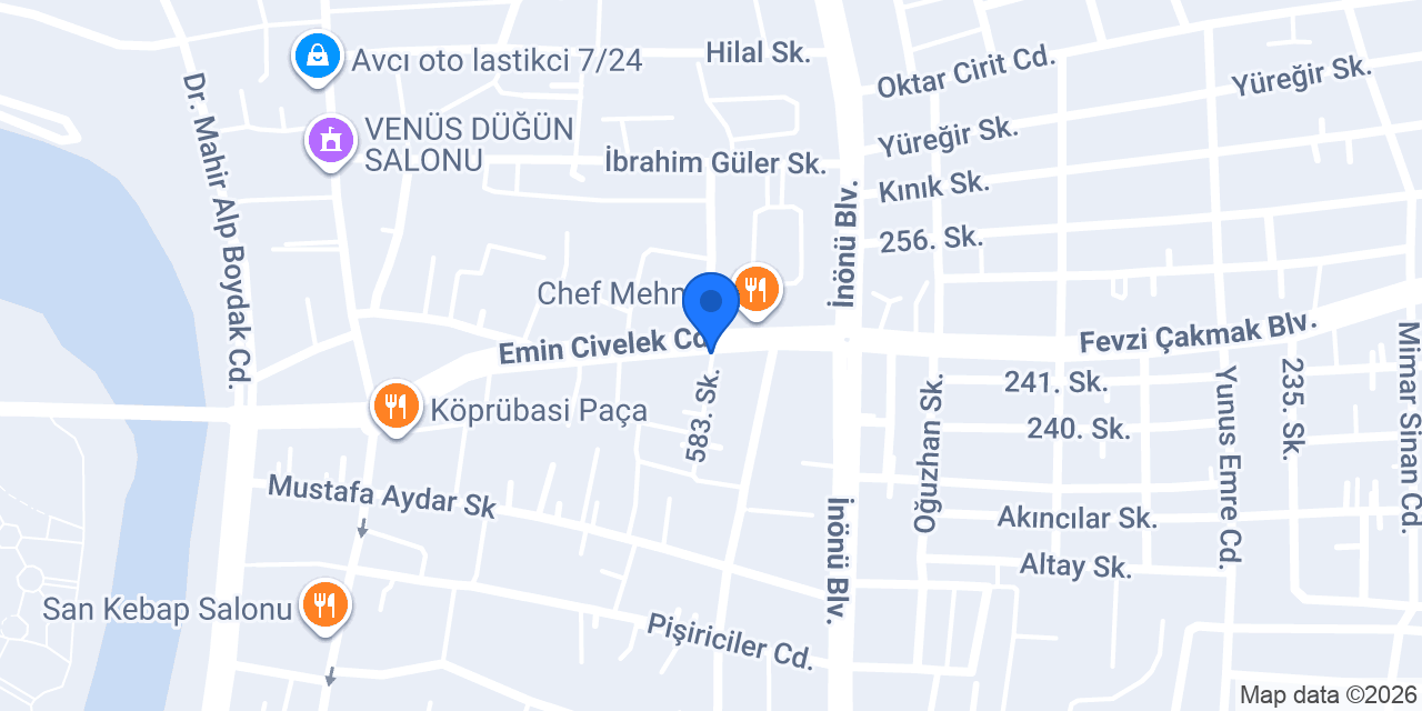 EYMEN AUTO ÖZEL SERVİS konumu