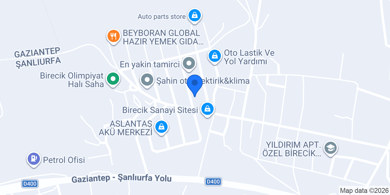 Birecik LPG Atikoğlu konumu