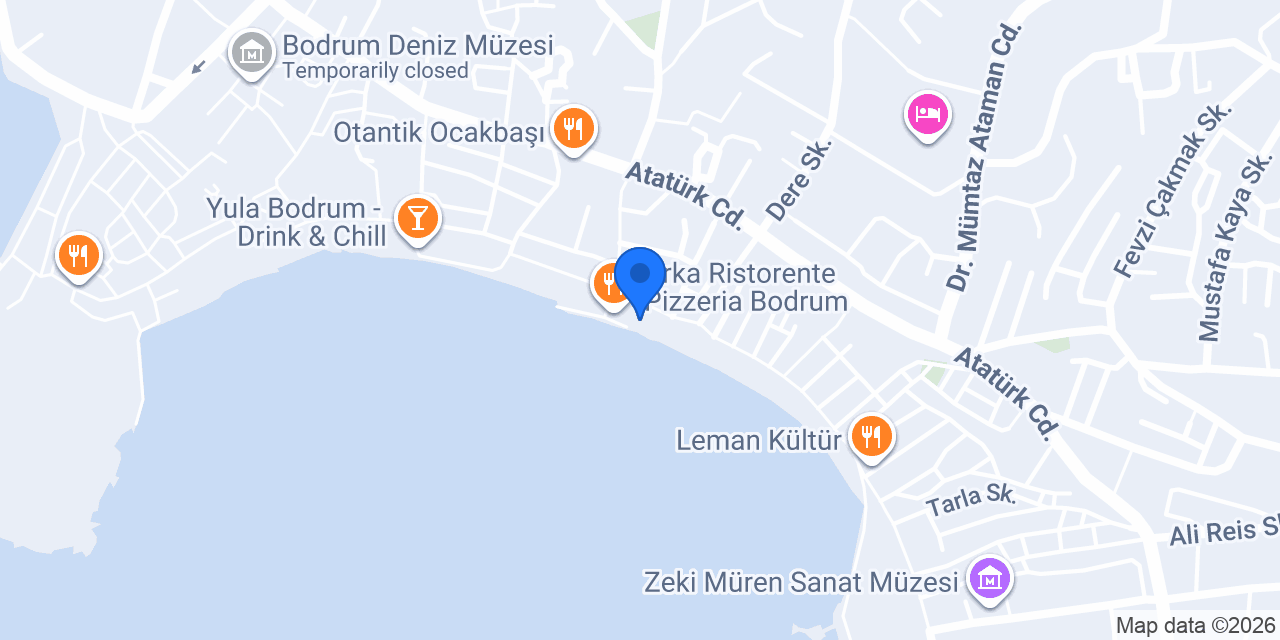 Churchill Bodrum konumu