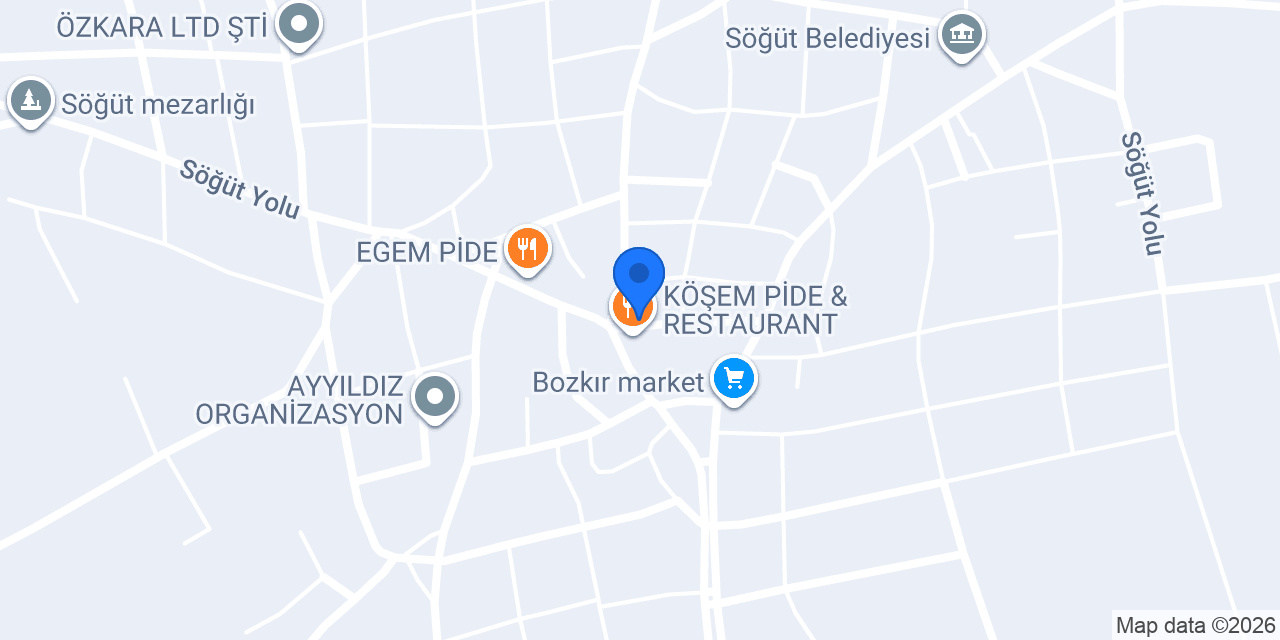 SÖĞÜT YAPI - EMLAKÇILIK - SİGORTA konumu