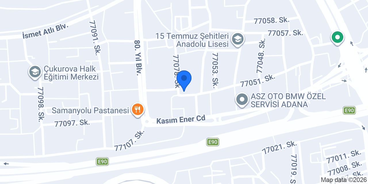 Evren PetShop konumu