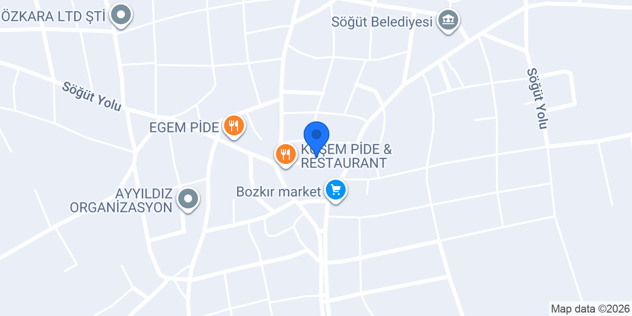 Söğüt Market Tekel konumu