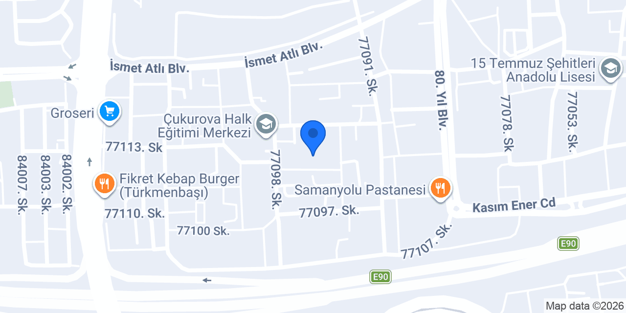 minenin pastaları konumu