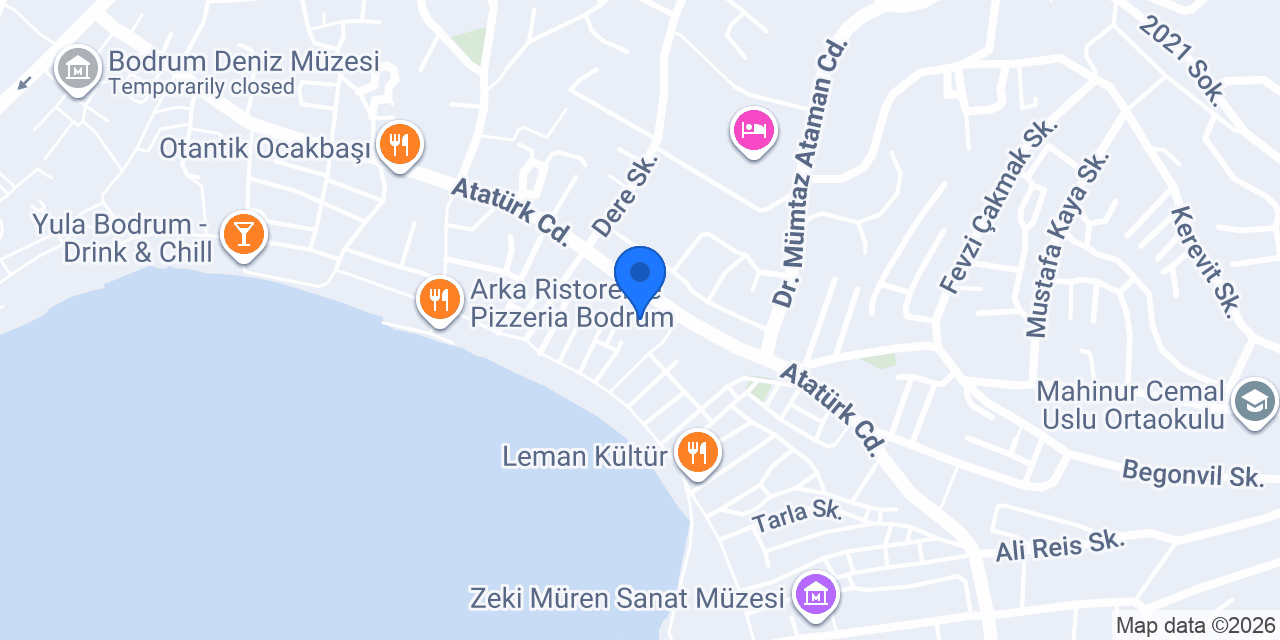 Antikacı Her Telden Shop – Bodrum konumu