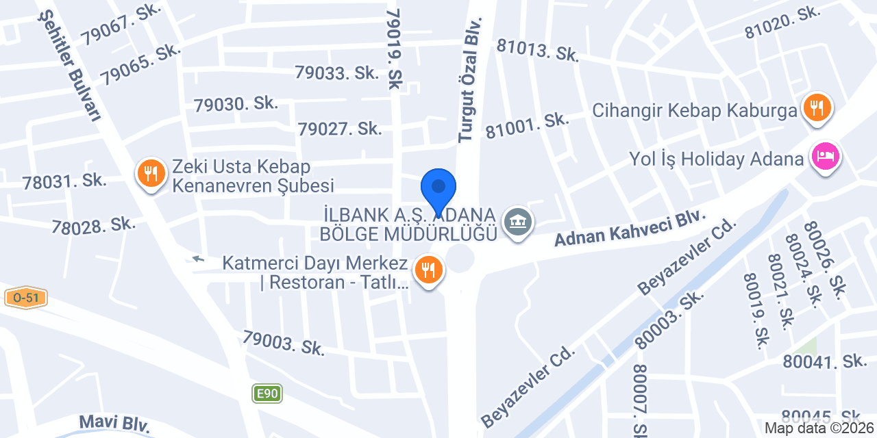 Çikolata Evim Adana konumu