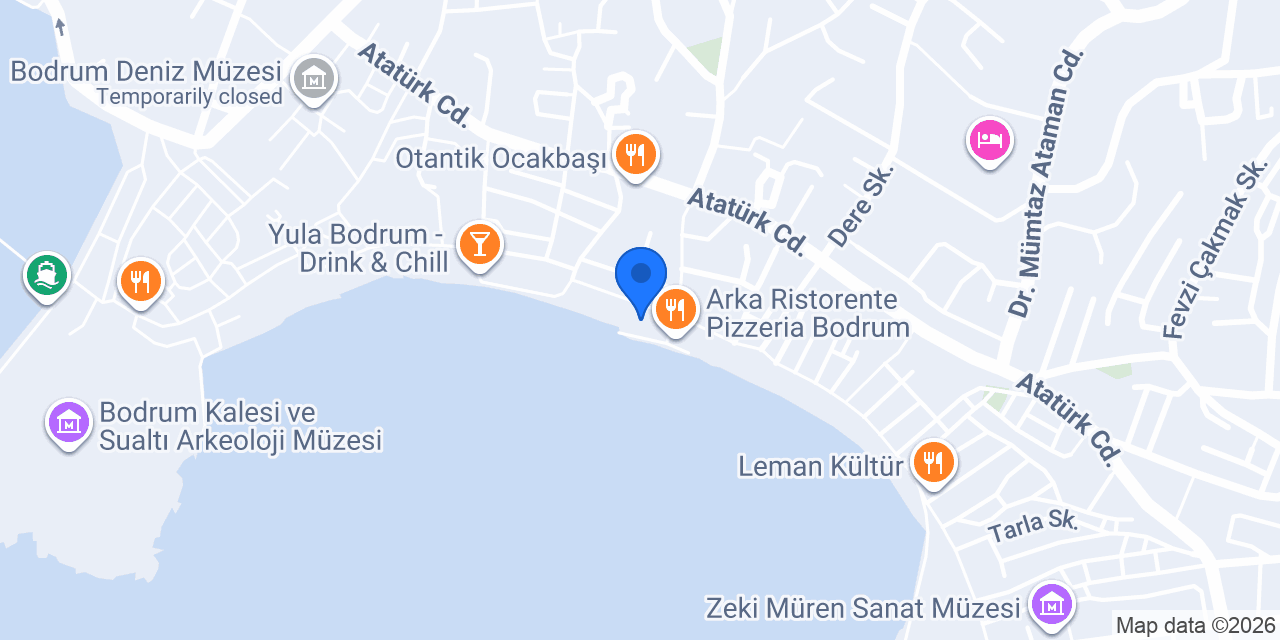 Chinese Inn Restaurant Bodrum konumu