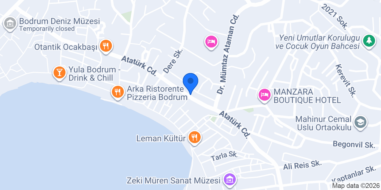 Ağan Pansiyon konumu