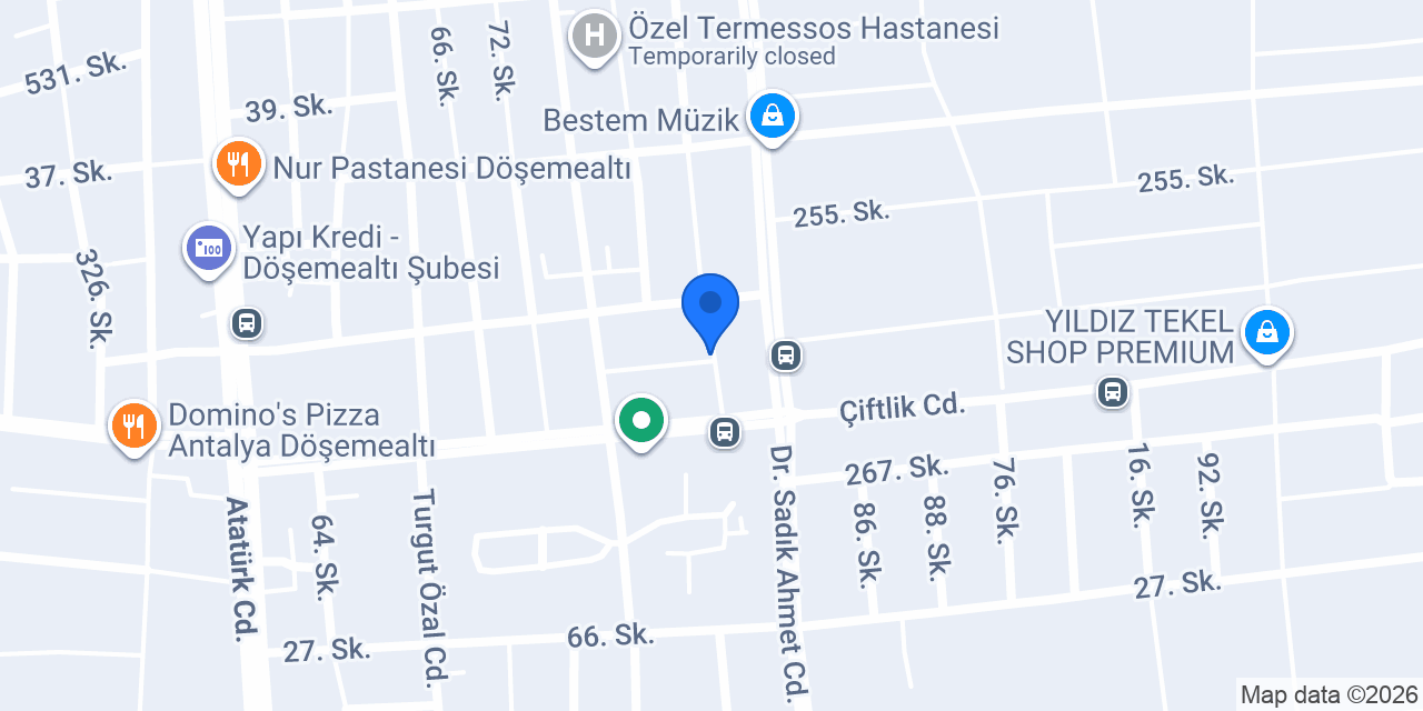 Acar forklift yol yardım konumu
