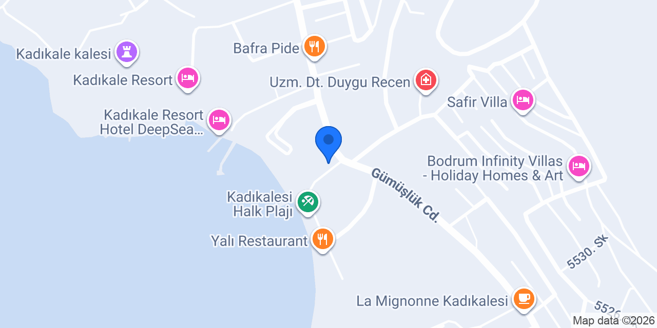 Deniz Market konumu