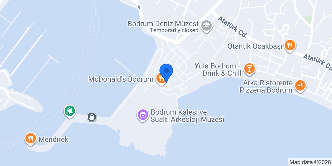 Turgutreis Döşeme konumu