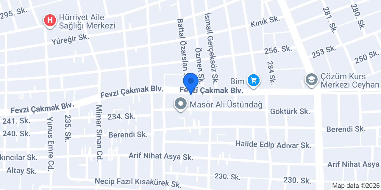 Ceyyapı Enerji konumu
