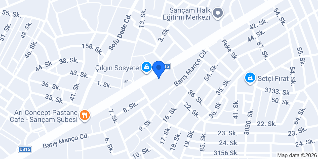 KOLEKSİYONER mobilya konumu