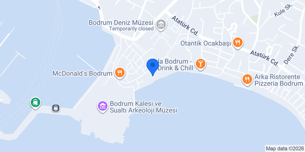 Lokmacı Ana Bodrum konumu
