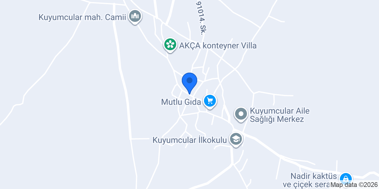 Akça sağlık kabini konumu