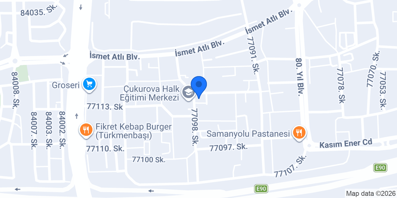 Binbir Çeşit Kırtasiye konumu