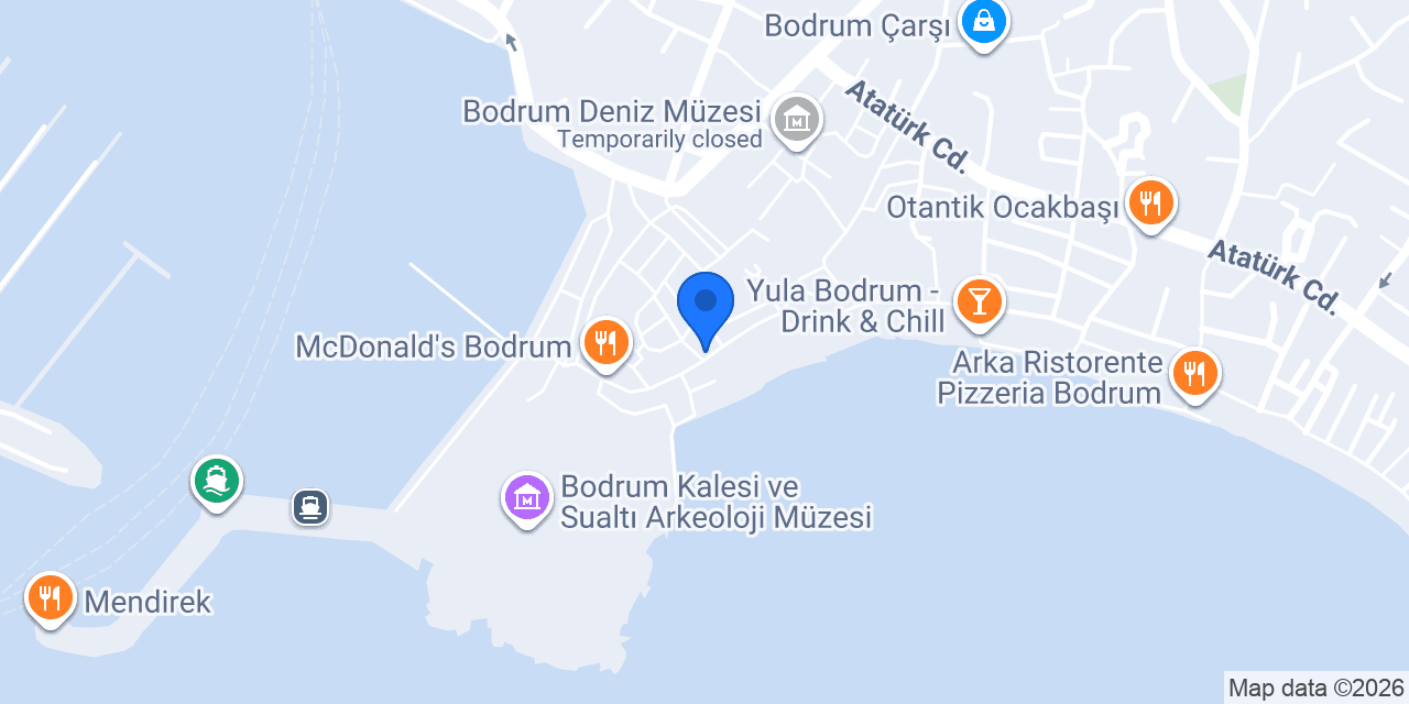 Bodrum Sandalet konumu