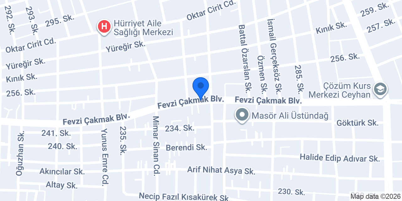 Ergaz Tüp Bayi konumu