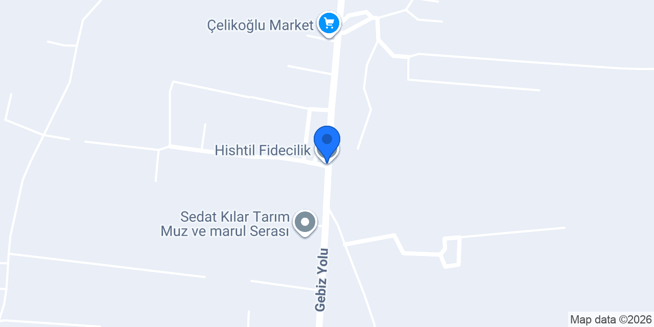 Hishtil Fidecilik konumu