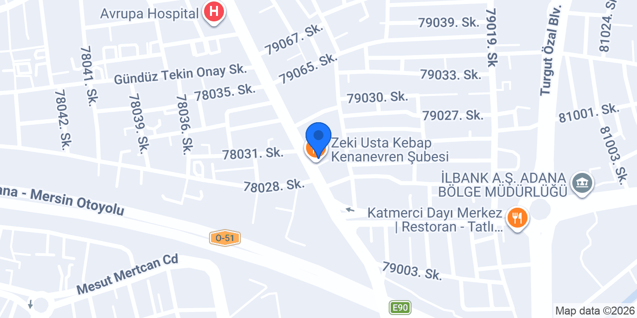 Tatlıcı Zeki / Kenan Evren Şubesi konumu