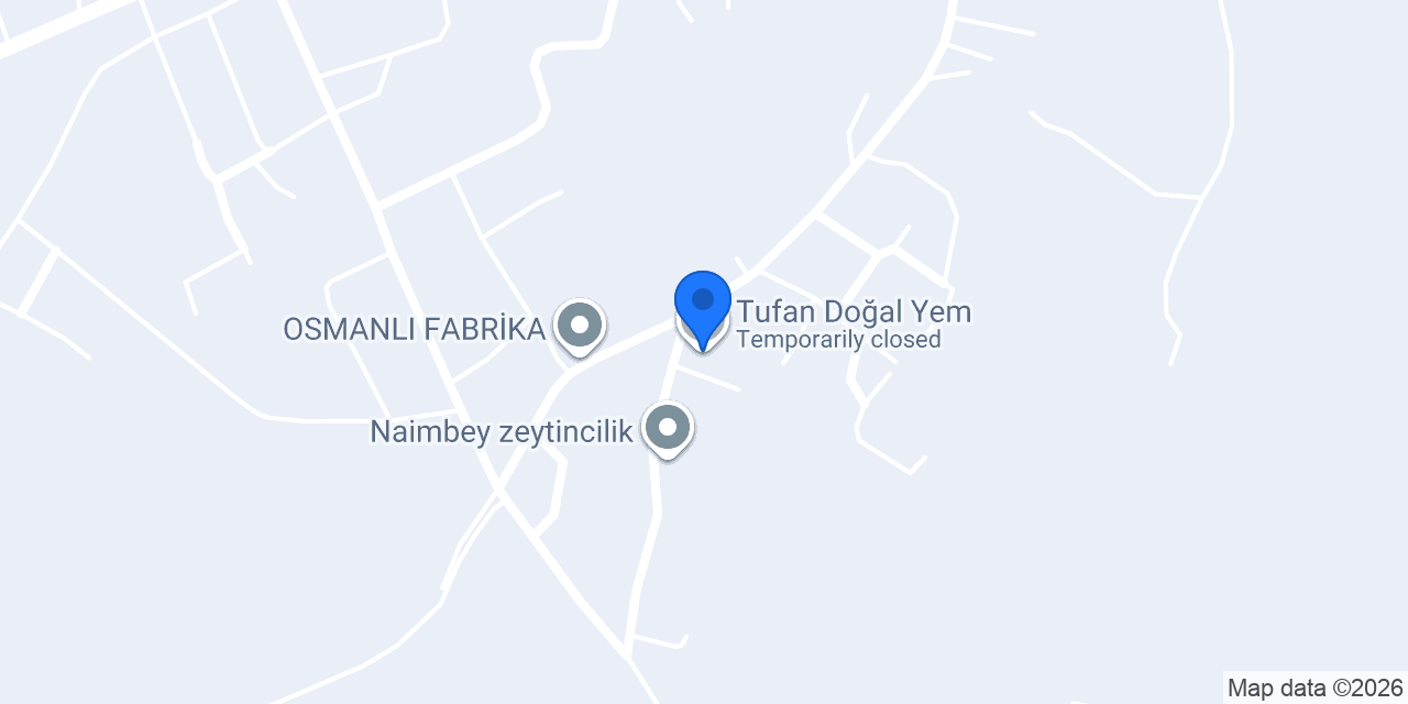 Tufan Doğal Yem konumu