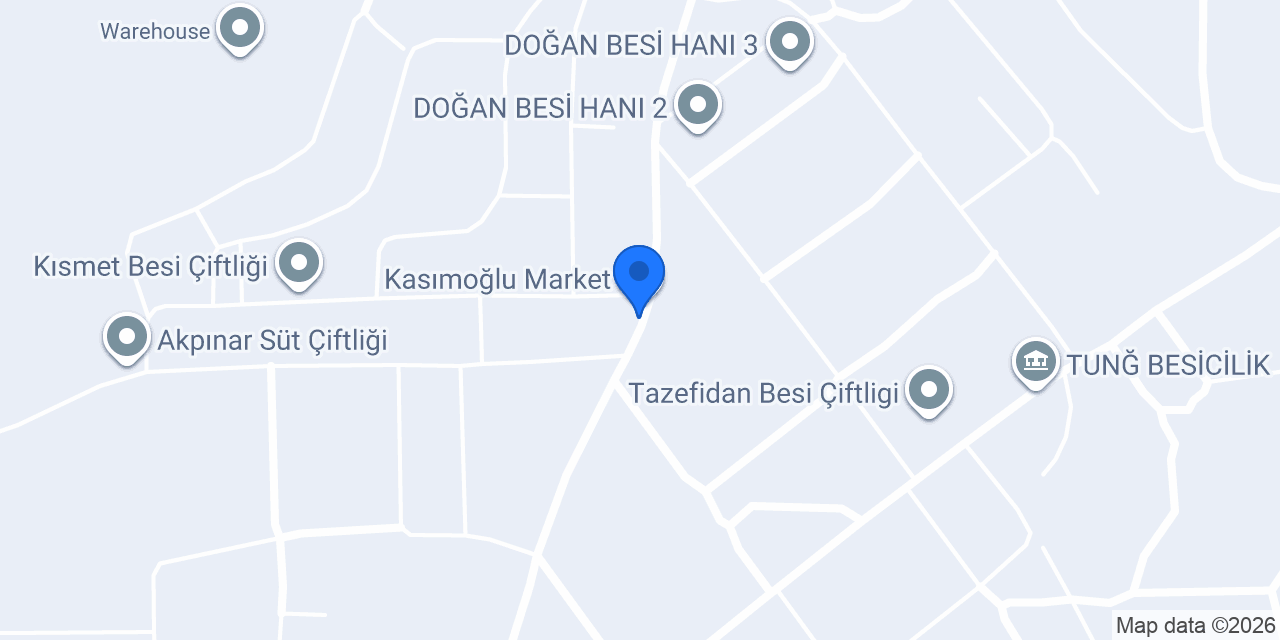 Kasımoğlu Besi Çiftliği konumu