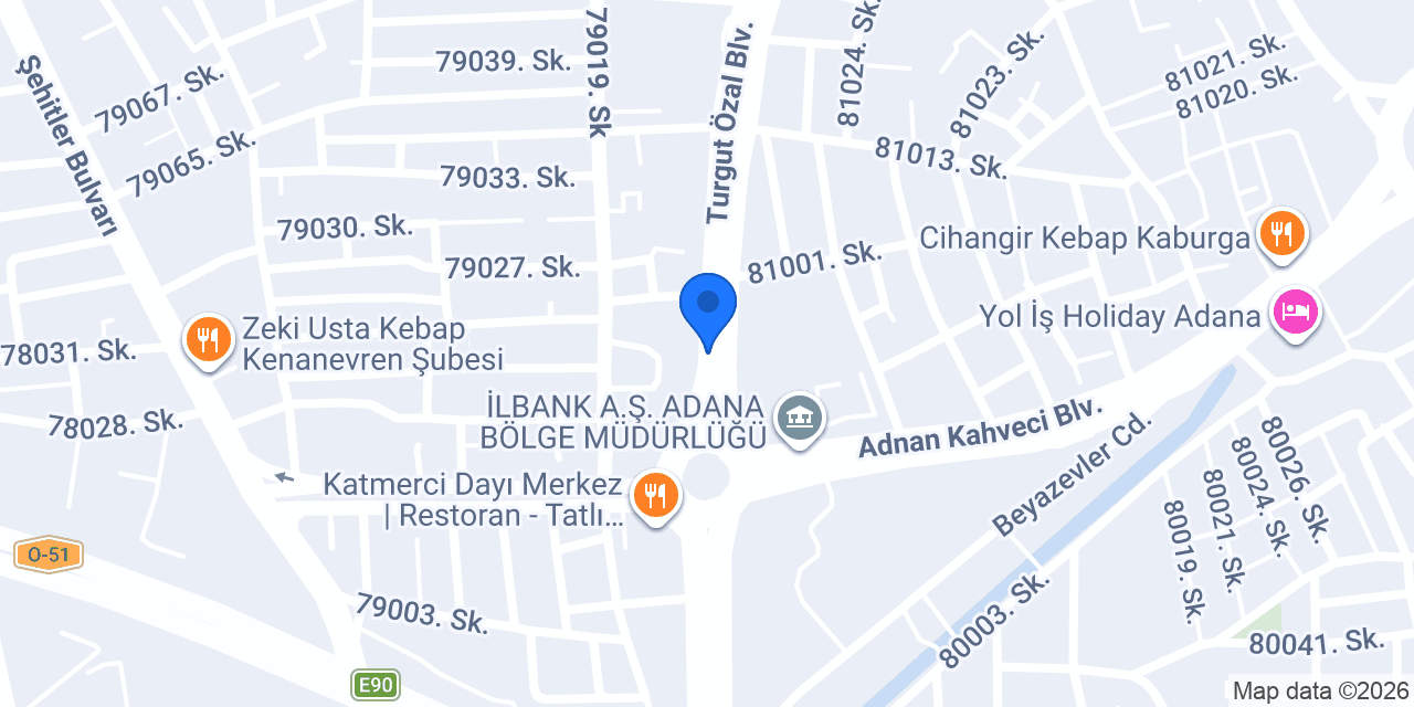 Hediye Diyarı Tanar konumu