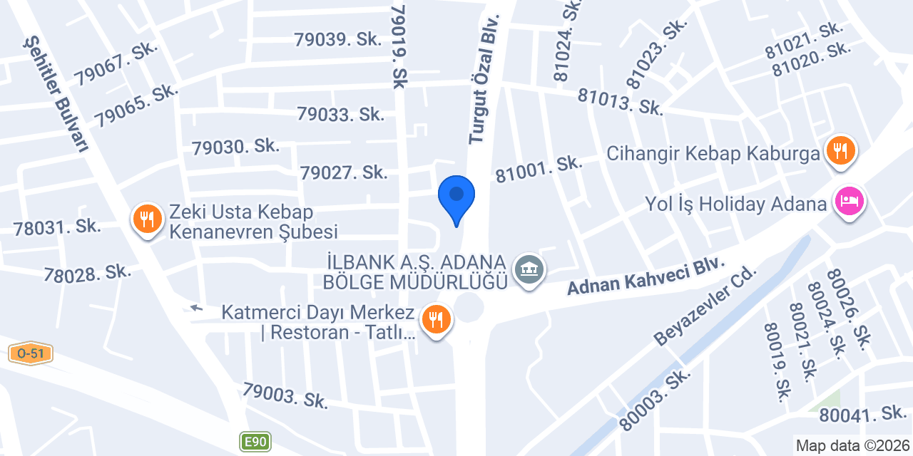 İdis İşitme Cihazları - Adana-Çukurova konumu