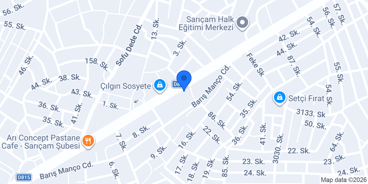 Marca Concept Mobilya konumu